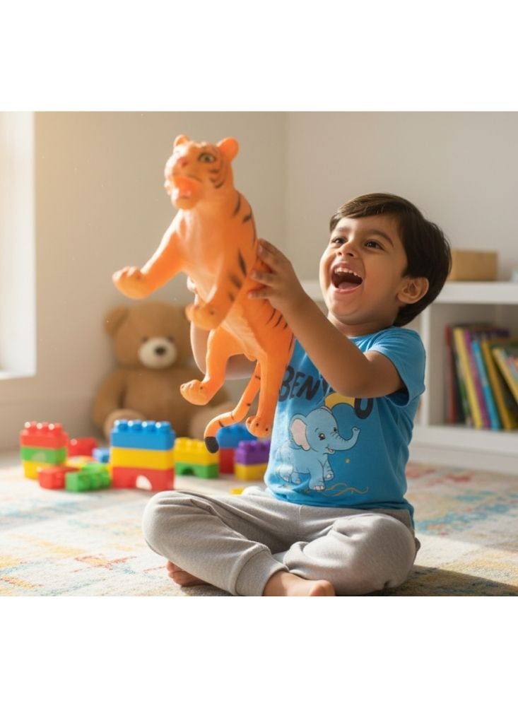 Premium Realistic Tiger Animal Toy Figure for Kids Play and Learning - Image 2